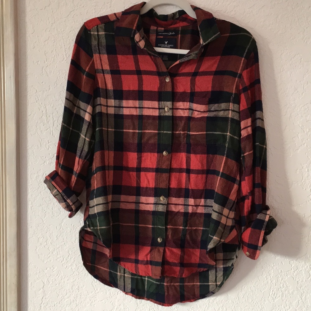American eagle plaid flannel 🌻